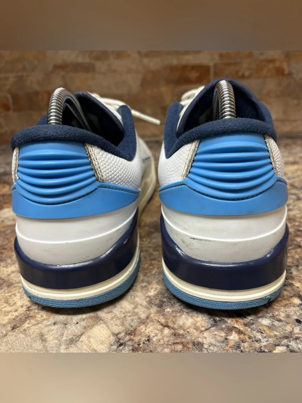 Air Jordan 2/3 UNC White/University Blue Size 8